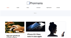 Desktop Screenshot of iphonmania.it